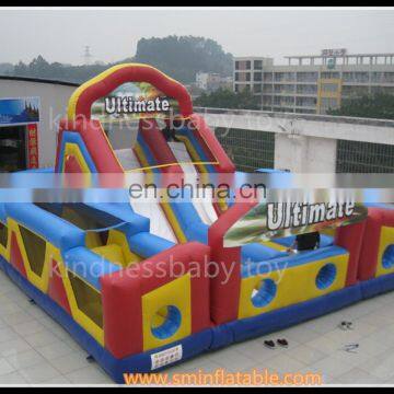 Attractive Inflatable Playground,large Inflatable Fun City,inflatable Slide Obstacle Combo photo-6