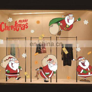 2017 New Christmas Decotation Wall Sticker ,Christmas Shop Window Sticker, Christmas Glass Window Stick photo-2