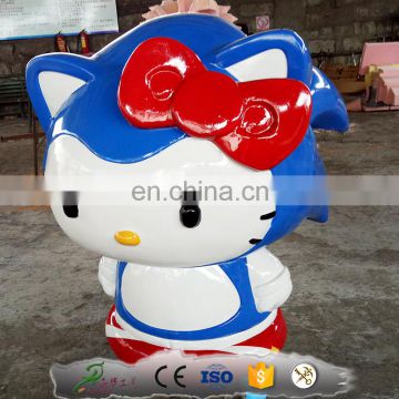 KAWAH Fiberglass Garden Decoration Cartoon Characters Sonic