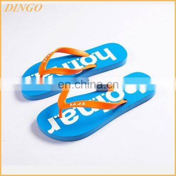 Skid summer beach sandals and slippers couple simple solid color flip-flops