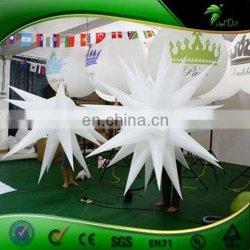 Stage Inflatable Star Lighting / LED Lighting Inflatabel Star Balloon Decoration