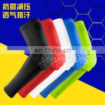 Strengthen Elbowpad Honeycomb elbow Pads Crashproof Antislip Basketball arm/elbow Sleeve Protective Pad#HB-FW0604