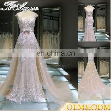 guangzhou dress factory fashion design dusty color a line celebrity evening dress