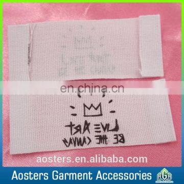 Cheap Wholesale Custom Cotton Woven Printed Labels for Clothings photo-5