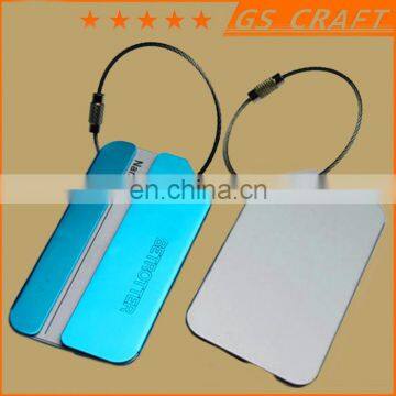 2014 best selling metal travel luggage baggage tag