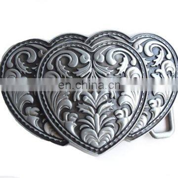 metal embossed bronze sliver belt buckle big size western cowboy belt buckle factory personalized big size alloy belt buckle