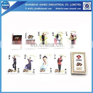 Promotional custom full color printed paper cards poker