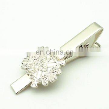 OEM Wedding Gift Fashion Unique SILVER CROWN Men Tie Bar