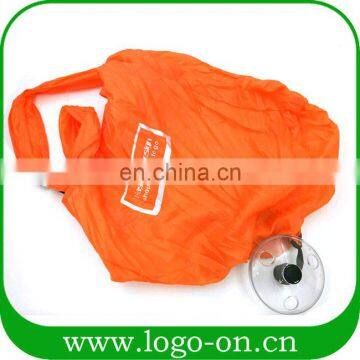 New Design Reusable Shopping Bag to Roll up With Round Shaped Plastic Case photo-3