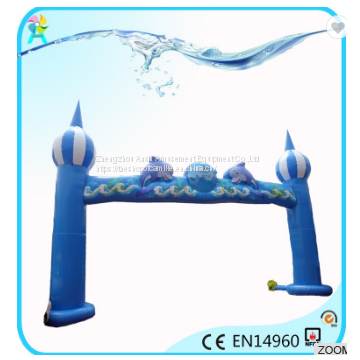 Cheap Castle Type Inflatable Arches For Sale