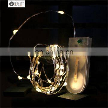2018 Amazon Best Selling LED String Lights Battery Operated Silver Color Wire Fairy Light photo-2