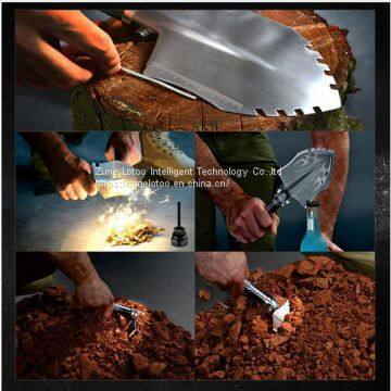 Zune Lotoo Wolfthorn Outdoor Folding Camping Survival Shovel, Military Equipment, for Tactical Backpacking Hiking Car Emergency photo-2
