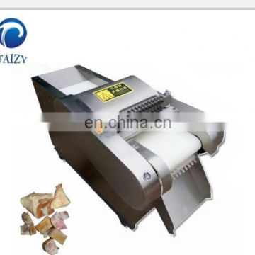 Automatic meat cutting machine/frozen chicken meat processing machine (Whatsapp:+86 13673629307)