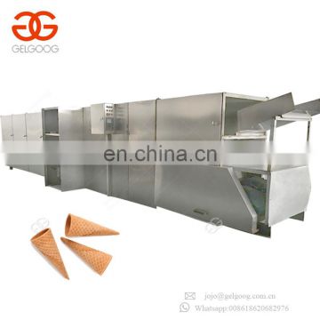 Trade Assurance Crispy Sugar Waffle Cone Maker Forming Machine Cone Ice Cream Making Machine