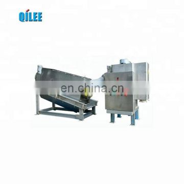 Anaerobic digested clog free activated sludge dewatering machine