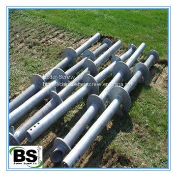 Foundation Screw Piles With Helical Brackets for the United Rome photo-2