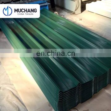 long span color coated corrugated roof sheet from Shandong mill