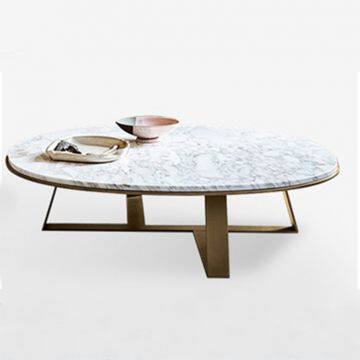 Solid surface white marble coffee table convertible coffee table to dining tables for furniture
