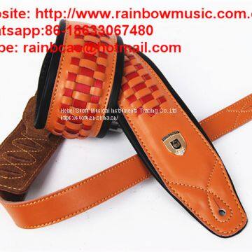 Customer design guitar straps musical instruments guitar parts from China