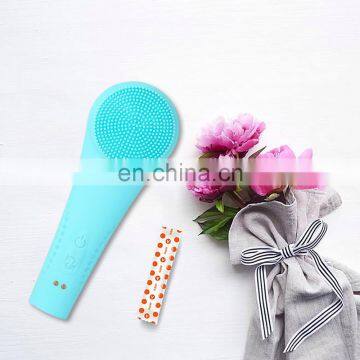 LEVETT Misia Silicone Facial Cleansing Brush IPX7 Waterproof Magnetic Rechargeable Massager with 10 Skincare Modes