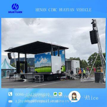 9m outdoor mobile stage traile for sale