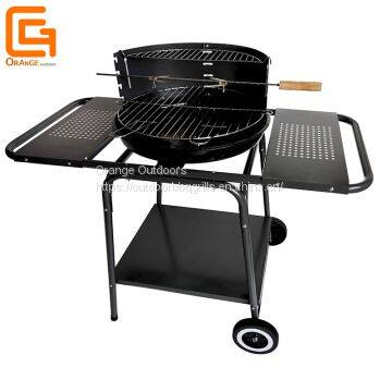 Side Table Barbecue Designs Best Round Simple Charcoal Bbq Grill