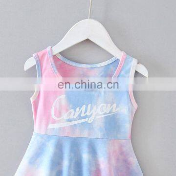 A0247# Summer Toddler Girl Dress Cotton Kids Dresses for Girls Children Slip Dress Fashion Girls Clothing