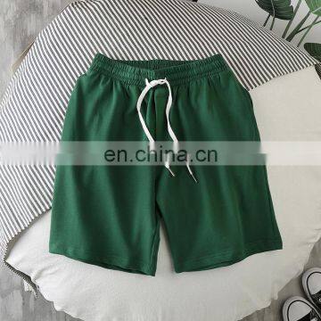 Cheap Item Polyester Fabric INS Hot Selling Solid Color Elastic With Drawstring Adjusted Men Biker Shorts photo-5