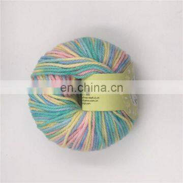 100% acrylic yarn space color carpet for hand knitting