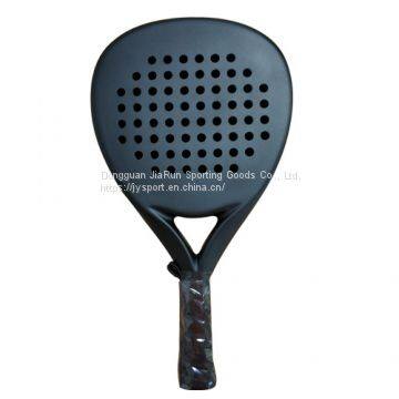 Good Shape Diamond 100% Frame Carbon OEM Factory Padel Racket With Soft EVA Core