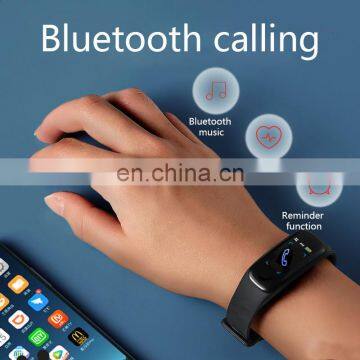 2020 Amazon Best Selling Sport Android Wrist Watch Band M5 Smart Watch Fitness Silicone Watch Bracelet With Sdk Smart Bracelet