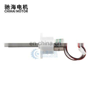 ChiHai Motor CHS-GM12-10BY Screw Shaft M3*32.3mm 2 Phase 4 Wire Mini dc Stepper Gear Motor With the Shell photo-2