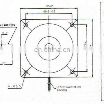 48v High Brushless dc Motor Low Power Electrical Motor XY86 photo-3