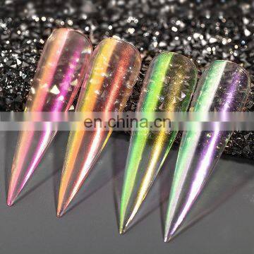 Multi Color Holo Powder Magic Metallic Pigment Rainbow Fine Holographic Powder For Nail