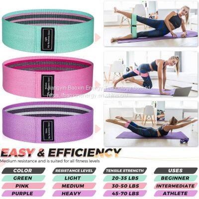 Resistance Bands, 3 Levels Exercise Bands for Legs and Butt photo-3