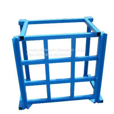 Factory direct foldable heavy-duty stacker inverted disassembly and assembly, support customized