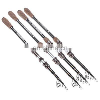 1.8M Travel Carbon Fishing Rod Super Strong Fishing Rod Telescopic Fishing Rod Carbon Fiber Rotating Bait Fishing Rod photo-4