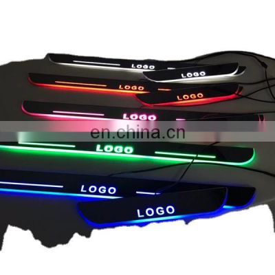 Led Door Sill Plate Strip for chevrolet cruze sail dynamic sequential style Welcome Light Pathway Accessories