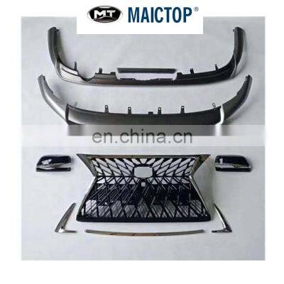 MAICTOP new style  front and rear spoiler with camera body kit  for GX460