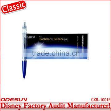 Disney factory audit manufacturer's advertising banner pen 142171