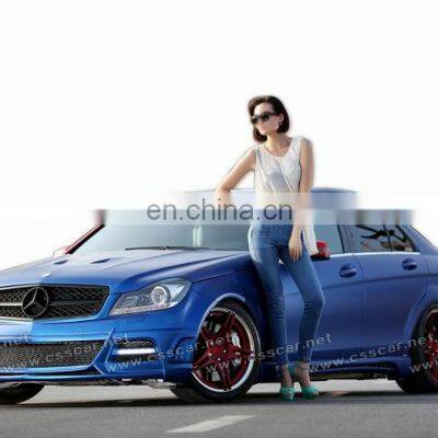FRP Body Kit for 2012-2014 Mercede Bens Auto Part Kit W204 c Class Wald Style Body Kit