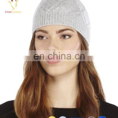 100% Wool Felt Crown Fold Knitted Hats photo-4