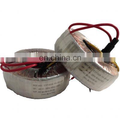 Customized Toroidal transformer for AC current machine