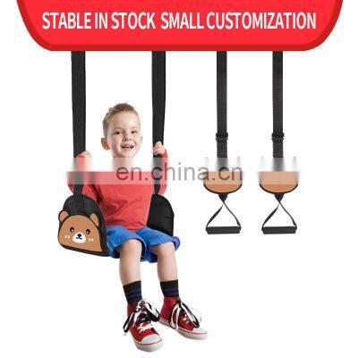 Прямая продажа от завода. Дешевый детский карикатурный свинг для улицы с регулируемой длиной веревки. Спортивное оборудование - уличный свинг photo-2
