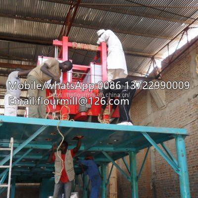 Automatic small maize flour mill machine/sorghum grain grinder grinding mill machine for sale south Africa