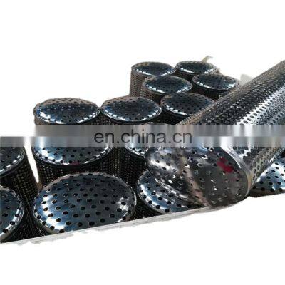 The factory supplies two phase steel punch hole filter basket for water