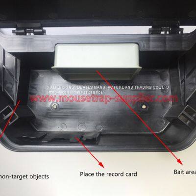 Lockable Plastic Rodent Mouse Trap Rat Bait Station Box photo-5