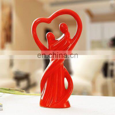 Lovely Design Modern Couple Ceramic Gifts Decoration photo-4