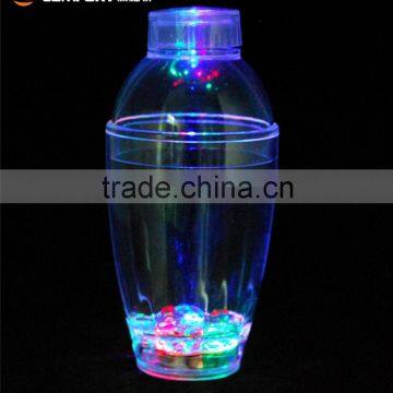 High Clear Mini Led Flashing Glass Bottles Custom Logo Shaker Bottle photo-2