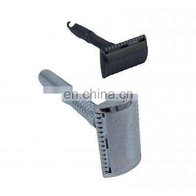 Double Edge Classic Non-disposable Straight Shaving Safety Set Razor Double Shaver for Men's photo-4
